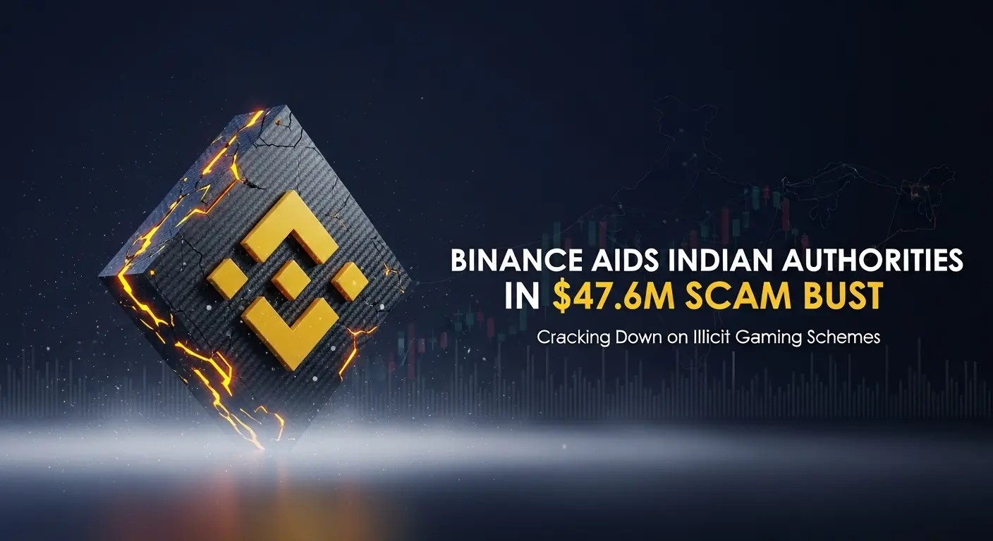 Binance Aids Indian Authorities in Busting $47.6 Million Gaming Scam