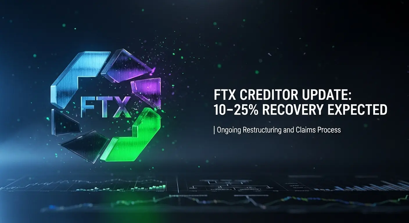 FTX Creditor Update: 10–25% Recovery Expected