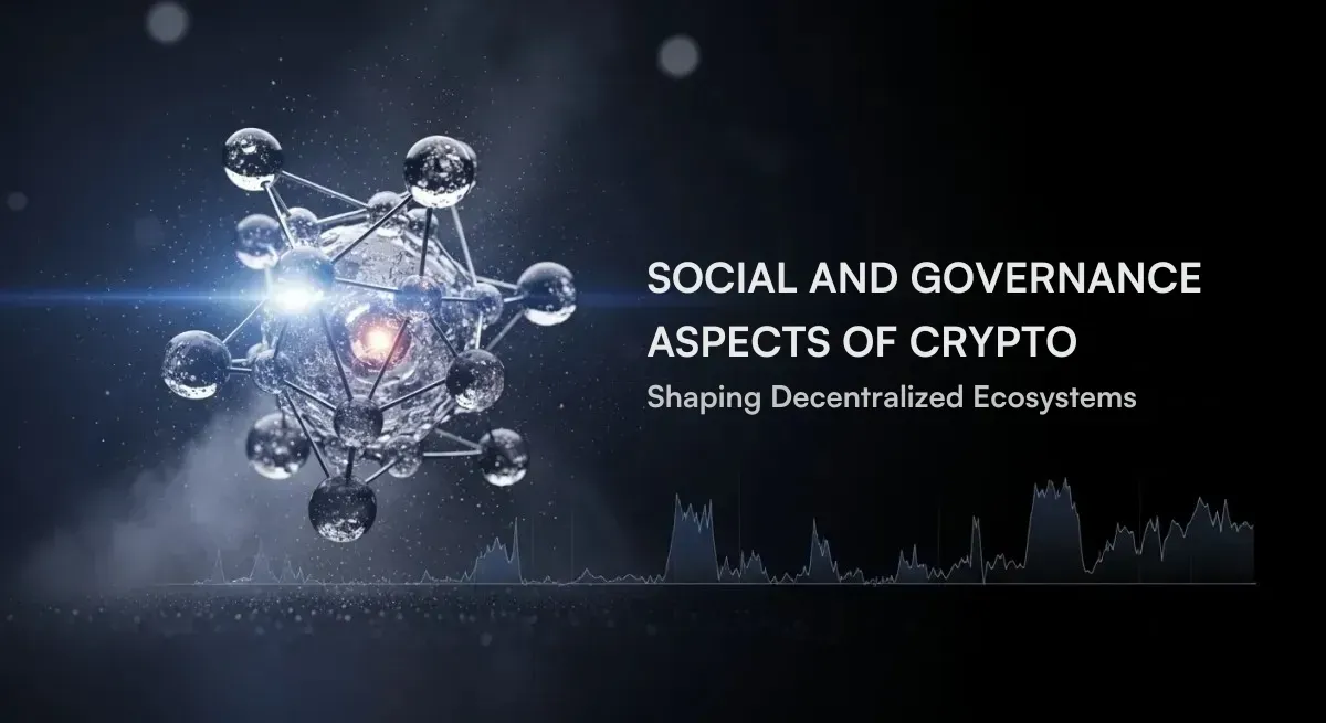 Social and Governance Aspects of Crypto