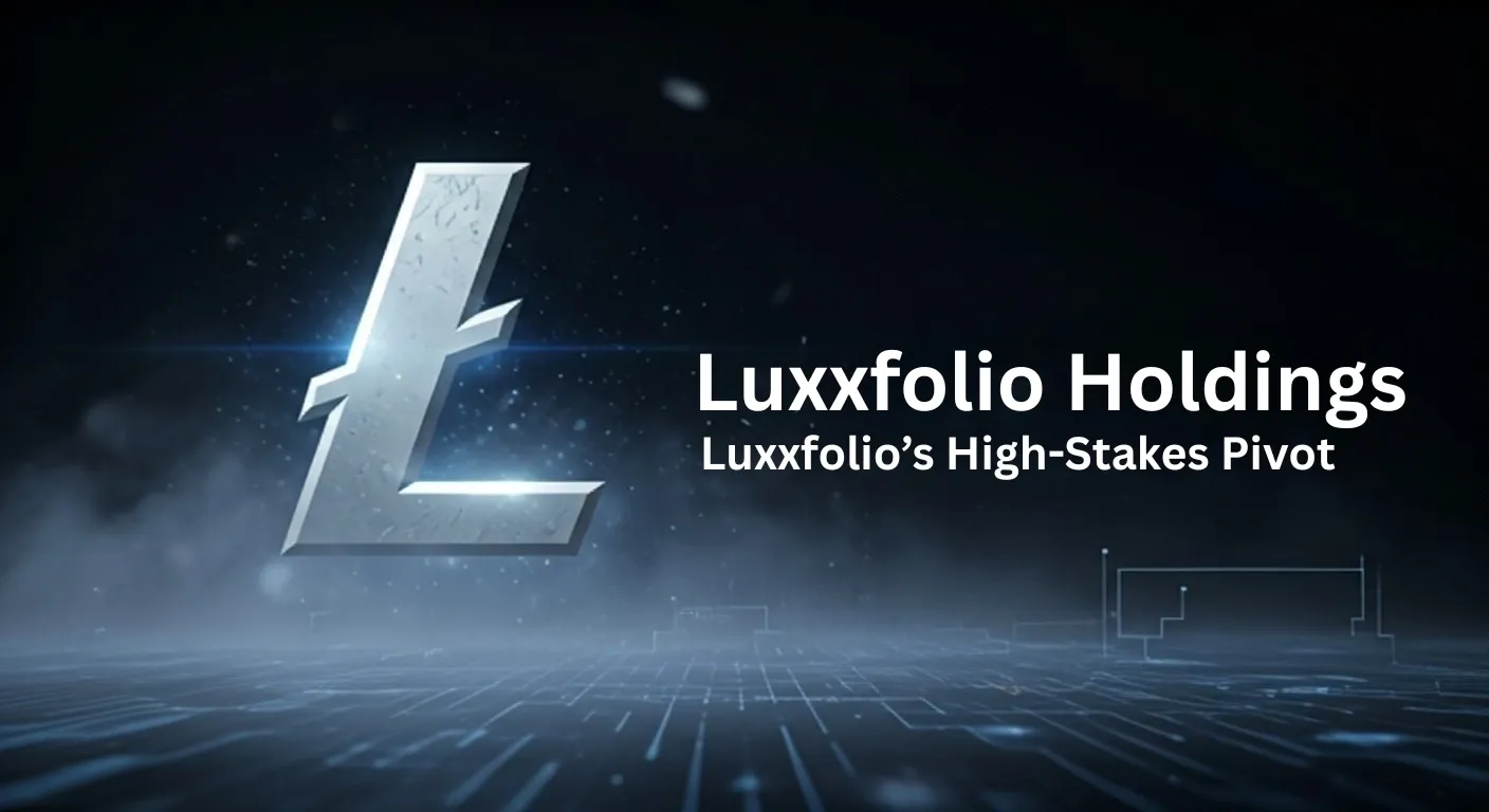 Luxxfolio Holdings Inc.: A Strategic Pivot to the Litecoin Economy